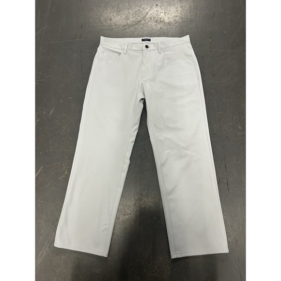 Proper Cloth Men's BcT Performance Fit Golf Pants Gray Size 35x28 Activewear - Picture 1 of 9